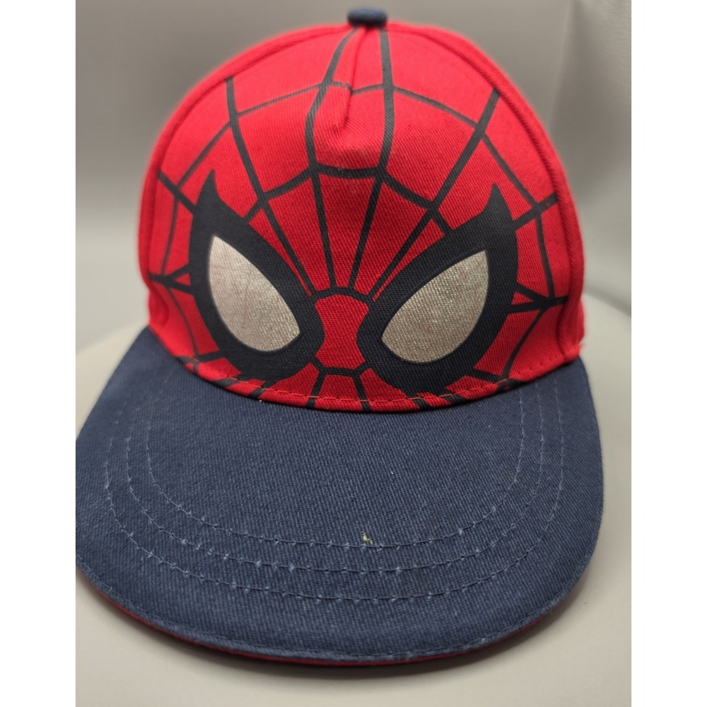 Marvel Spider-Man Kids Snapback Hat Red Blue Super Hero Adventures Cap